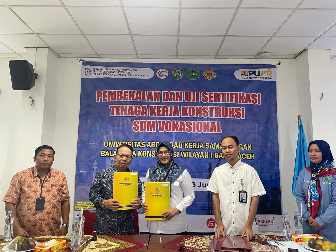 STTP dan Balai Jasa Konstruksi Wilayah 1 Banda Aceh Tandatangani MoU untuk Peningkatan Kualitas Pendidikan dan Pelatihan Konstruksi